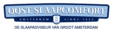 Logo OOST Slaapcomfort sinds 1935 Amsterdam