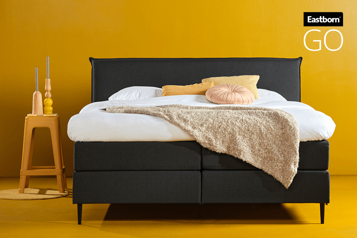 Eastborn GO boxspring antraciet